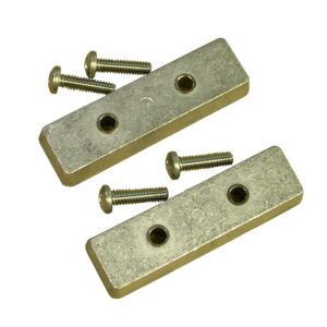 Image 1: Performance Metals Bennett Trim Tab Anode Set - Aluminum