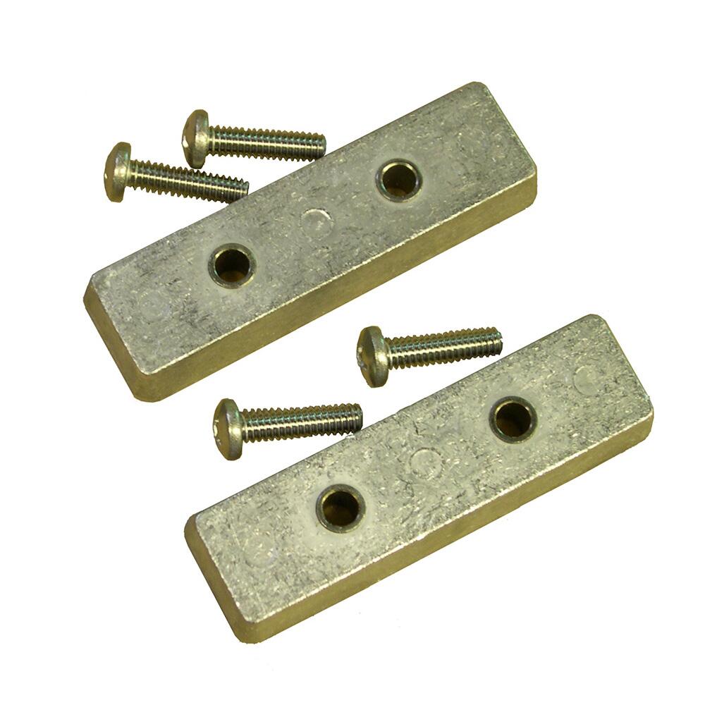 Image 1: Performance Metals Bennett Trim Tab Anode Set - Aluminum