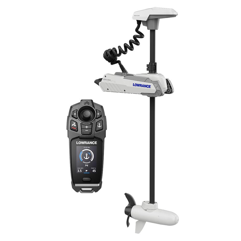 Image 1: Lowrance Recon™ SW 72” Trolling Motor - Includes Freesteer Joystick Remote