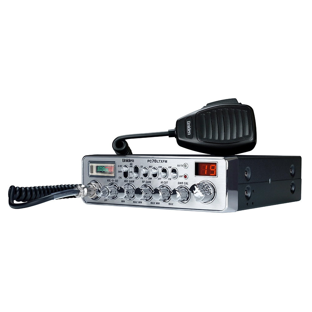 Image 1: Uniden PC78LTXFM CB Radio w/AM/FM