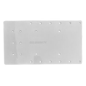 Image 1: Sea Brackets 18" Straight Trolling Motor Plate f/Minn Kota Quest