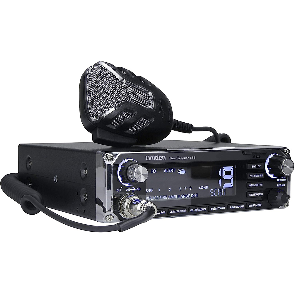 Image 1: Uniden BearTracker 885 Hybrid CB Radio