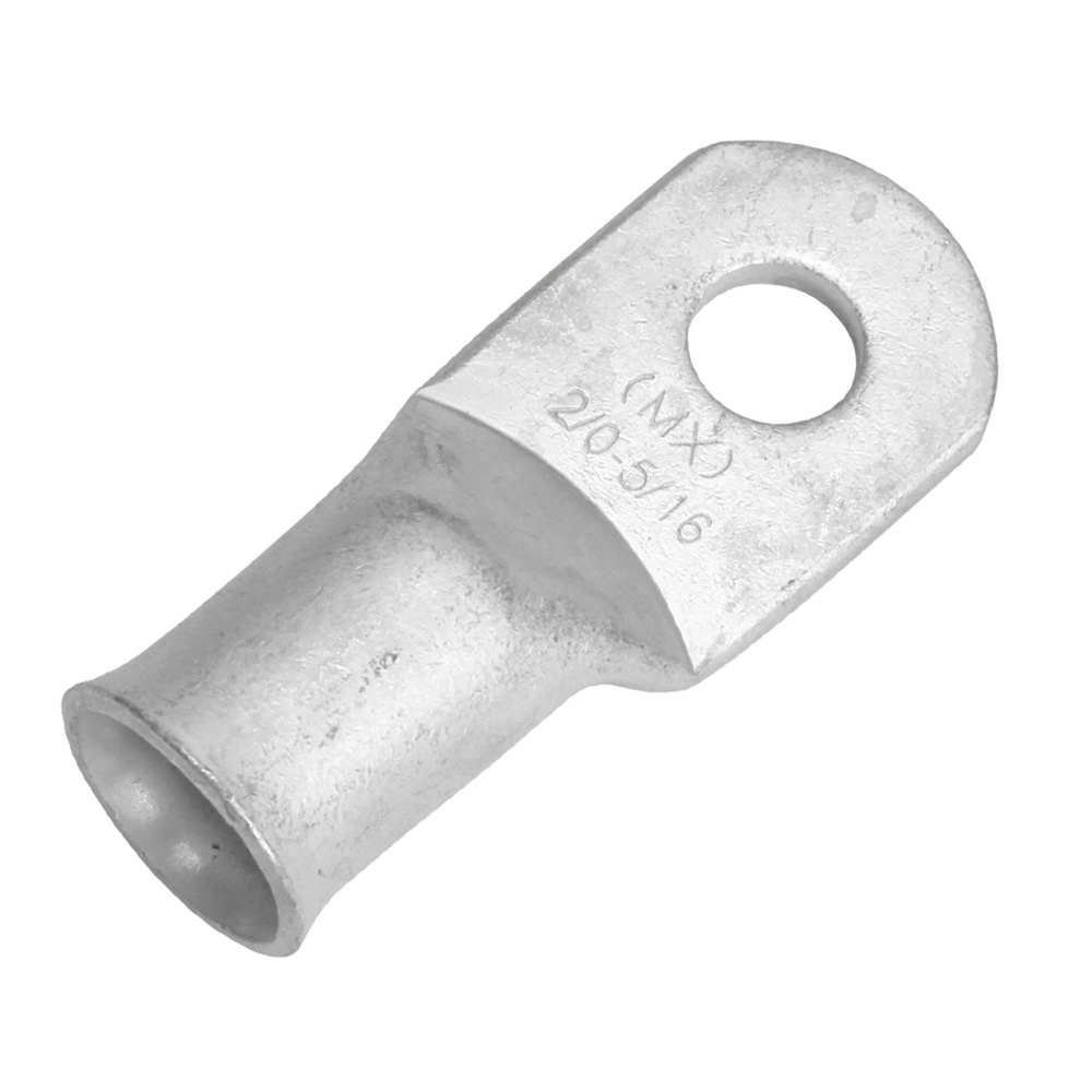 Image 1: Pacer Tinned Lug 2/0 AWG - 5/16" Stud Size - 10 Pack