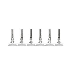 Image 1: Pacer DTP Deutsch Socket f/10 AWG Wire - Size 12 Contact (25 Pack)