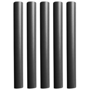 Image 1: Pacer Battery Cable Heat Shrink Tubing - 1/2" x 12" - Black (5-Pieces)