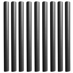 Image 1: Pacer Battery Cable Heat Shrink Tubing - 1/4" x 12" - Black (10-Pieces)