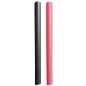 Image 1: Pacer Battery Cable Heat Shrink Tubing - 1/4" x 3" - Black/Red (2-Pieces Combo Pack)