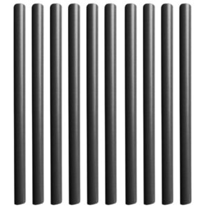 Image 1: Pacer Battery Cable Heat Shrink Tubing - 3/16" x 12" - Black (10-Pieces)