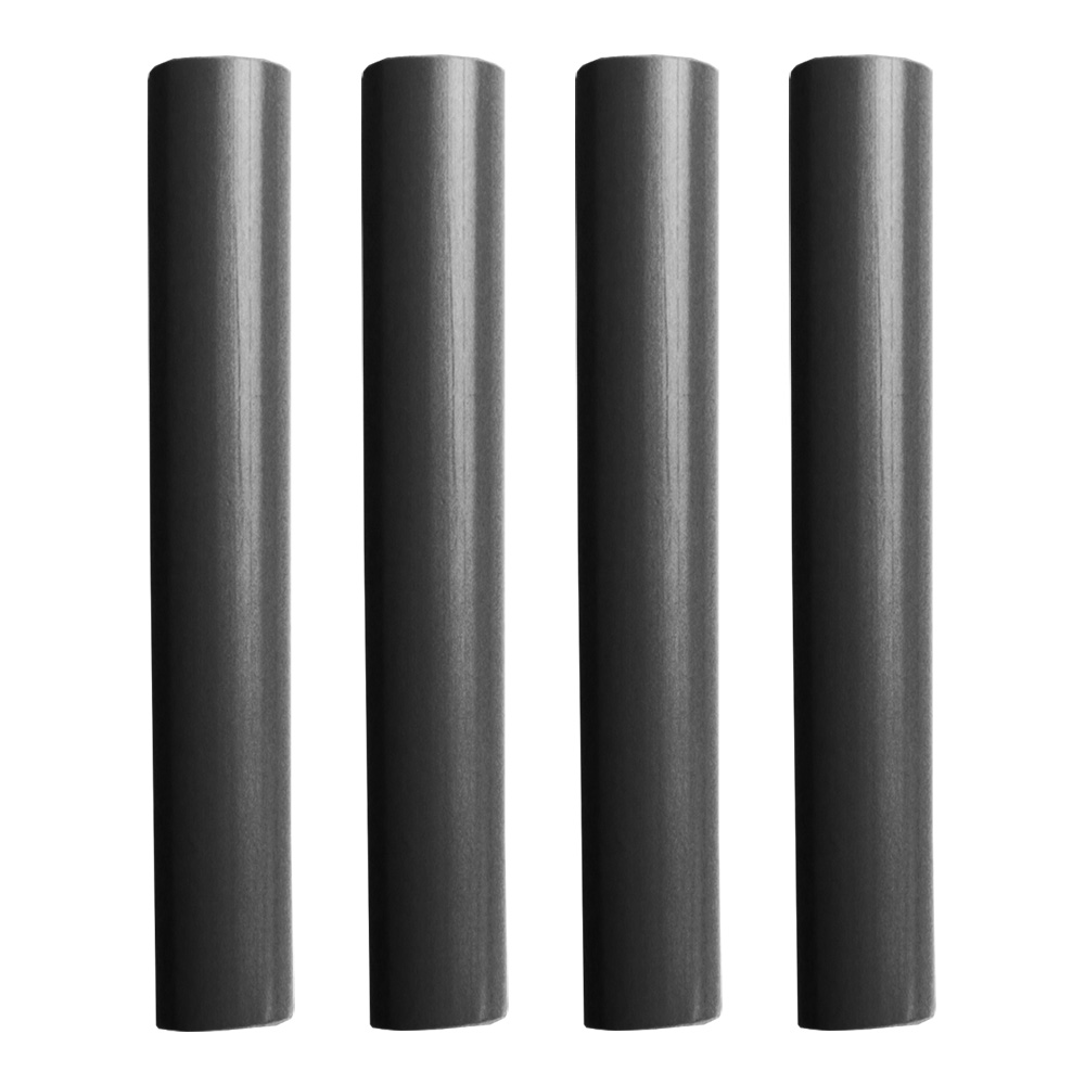 Image 1: Pacer Battery Cable Heat Shrink Tubing - 3/4" x 12" - Black (4-Pieces)