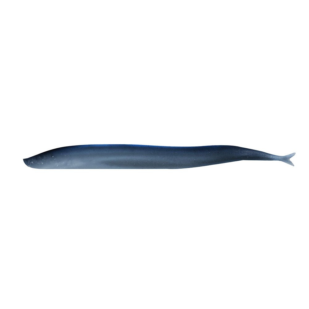 Image 1: Berkley Gulp!® Saltwater Sand Eel - 5" - Silver Mud