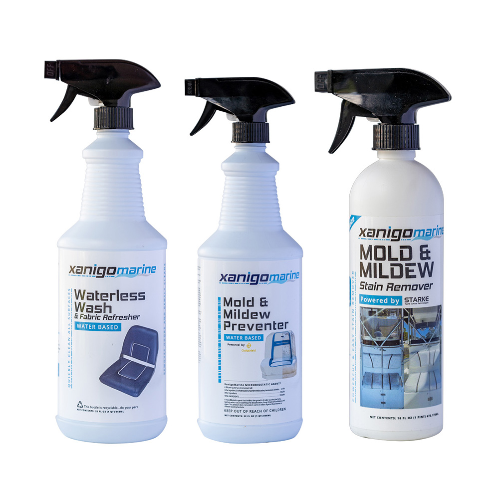 Image 1: Xanigo Marine Ultimate Vinyl Boat Seat Care Kit