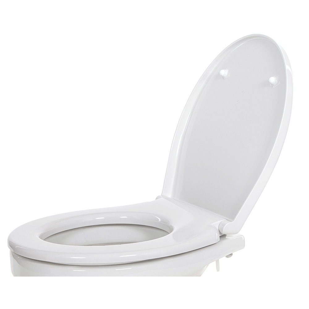 Image 1: Jabsco Regular Toilet Seat w/Soft Close Lid