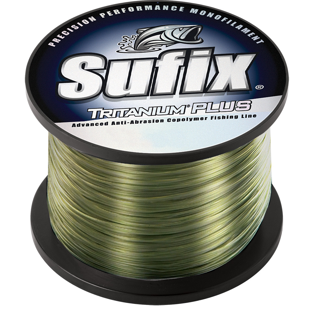 Image 1: Sufix Tritanum Plus™ - 14lb - Dark Green - 1100 yds