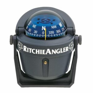 Image 1: Ritchie RA-91 RitchieAngler Compass - Bracket Mount - Gray