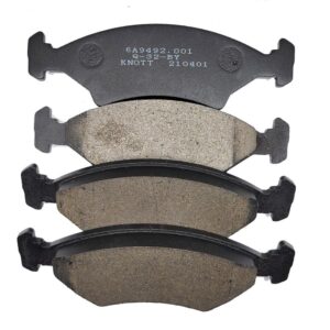 Image 1: Load Rite by Knott Brake Pads 10 & 12" Disc Full Axle 2 Sets Inner & Outer