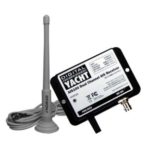 Image 1: Digital Yacht AIS100 AIS USB Receiver w/QMax Portable Antenna