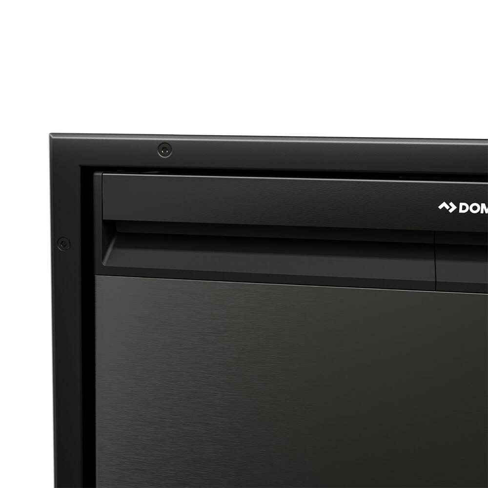 Image 1: Dometic Universal Flush Mount Frame f/NRX 60 Compressor Refrigerators - Black