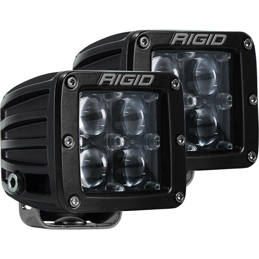 Image 1: RIGID Industries D-Series Surface Mount Hyperspot - Pair
