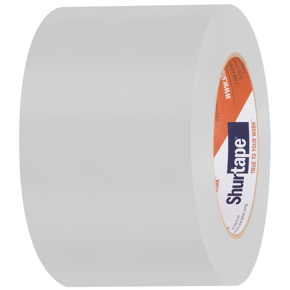 Image 1: Shurtape UV-Resistant Marine Hull Preservation Tape - 72MM - 33M Roll - Straight Edge White