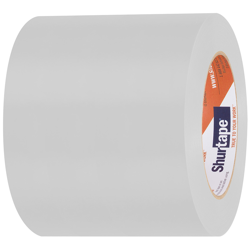 Image 1: Shurtape UV-Resistant Marine Hull Preservation Tape - 96MM - 33M Roll - Straight Edge White