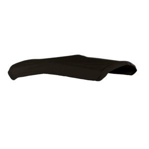 Image 1: Carver 3-Bow Acrylic Bimini Top Fabric & Storage Boot - Black