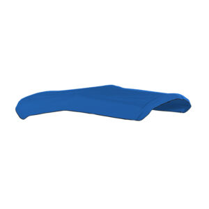 Image 1: Carver 3-Bow Acrylic Bimini Top Fabric & Storage Boot - Pacific Blue