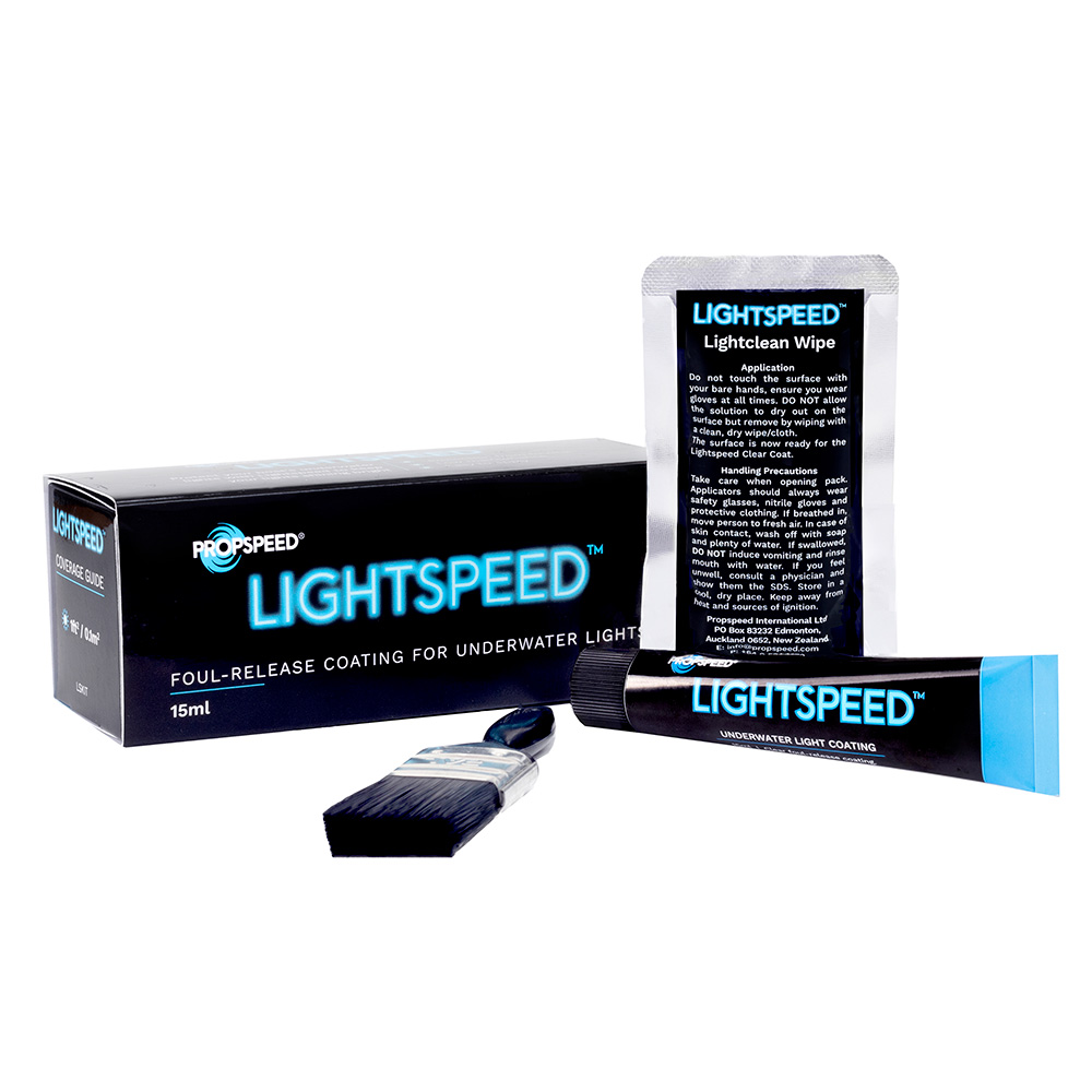 Image 1: Propspeed Lightspeed Light Foul-Release Coating Covers Approximately 4 Lights Underwater Lights