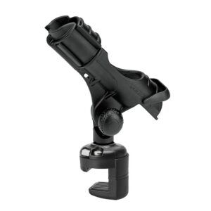 Image 1: RAILBLAZA Rod Holder II w/Pontoon Boat Railmount Combo