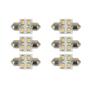 Image 1: Scandvik 41160 Bulb Warm White *6-Pack