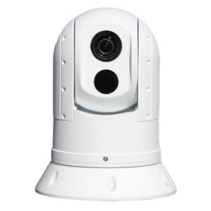 Image 1: Iris A395 Dual Payload 640x512 Thermal + 1080P (10x Zoom) Visible Spectrum IP PTZ Camera