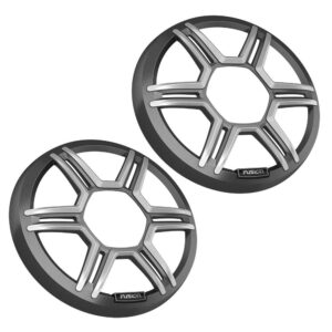 Image 1: Fusion Apollo™ 6.5" Sports Grey Speaker Grilles (Pair)