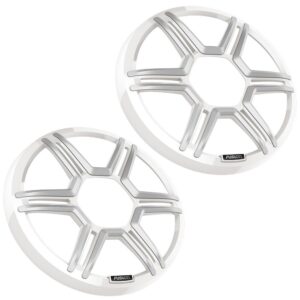 Image 1: Fusion Apollo™ 8.8" Sports White Speaker Grilles (Pair)