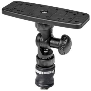 Image 1: RAILBLAZA Fishfinder R-Lock R w/MiniPort TracMount