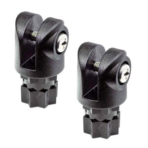 Image 1: RAILBLAZA Clevis/Bimini Support Pair - Black