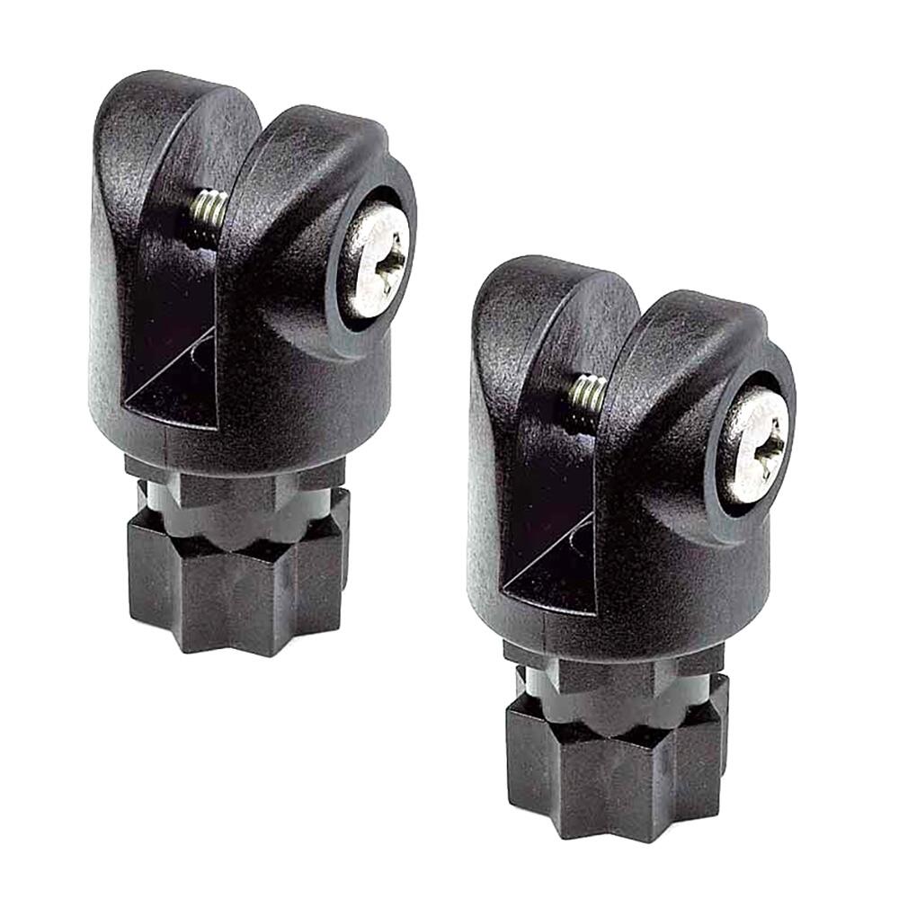 Image 1: RAILBLAZA Clevis/Bimini Support Pair - Black