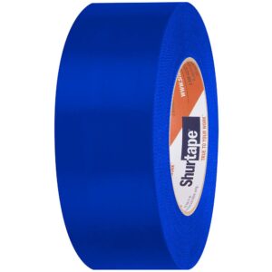 Image 1: Shurtape UV-Resistant Marine Heat Shrink Tape - 48MM x 55M Roll - Serrated Edge Blue
