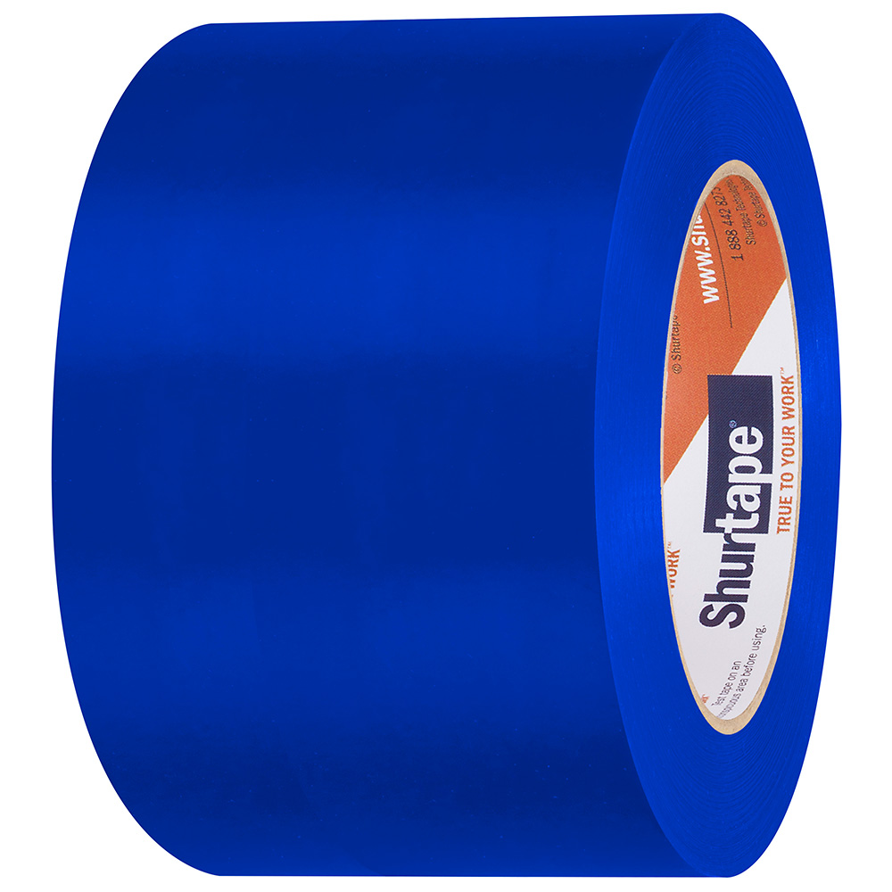 Image 1: Shurtape UV-Resistant Marine Hull Preservation Tape - 72MM - 33M Roll - Straight Edge Blue