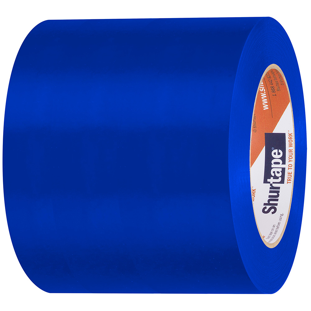 Image 1: Shurtape UV-Resistant Marine Hull Preservation Tape - 96MM - 33M Roll - Straight Edge Blue