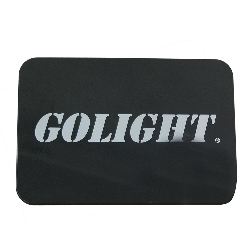 Image 1: Golight Snap-On Rockguard Lens Cover f/GT Series Halogen Lights - Black