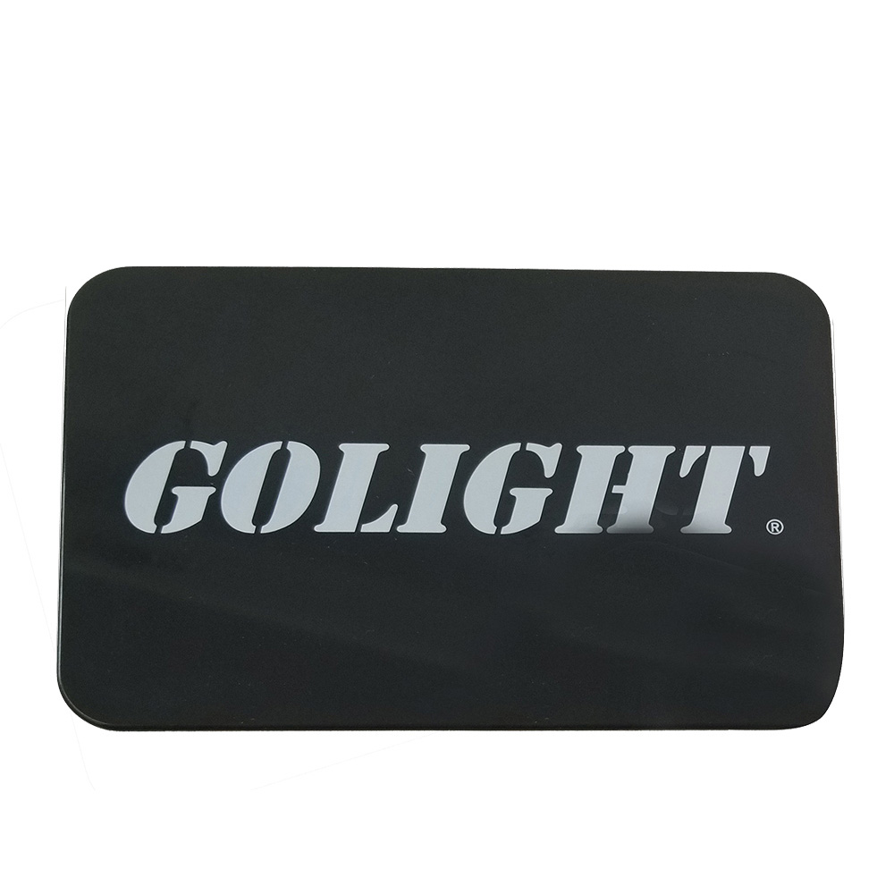 Image 1: Golight Snap-On Rockguard Lens Cover f/ST Series Halogen Lights - Black