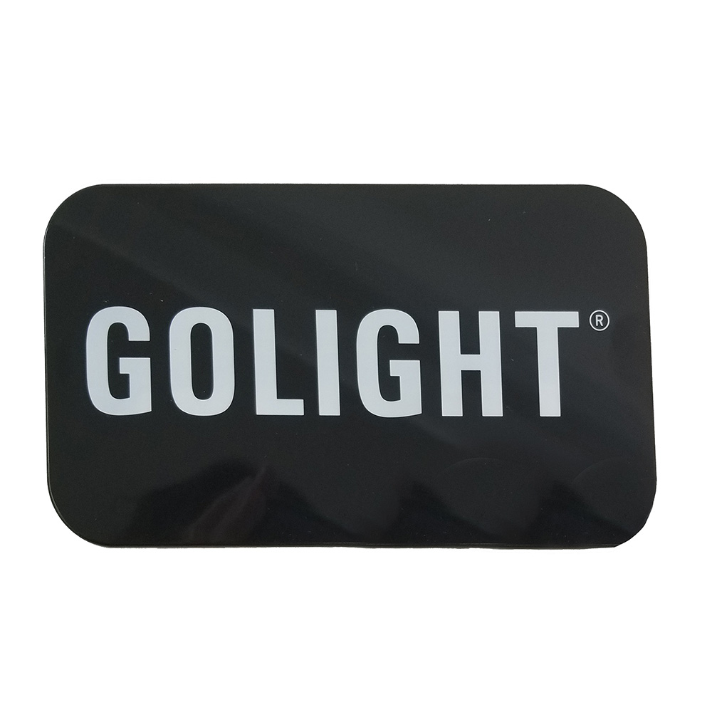 Image 1: Golight Snap-On Rockguard Lens Cover f/GT & ST Series LED Lights - Black