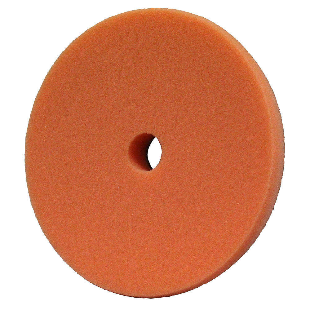 Image 1: Presta PACE™ Orange Foam Medium Cut Pad - 5.5"