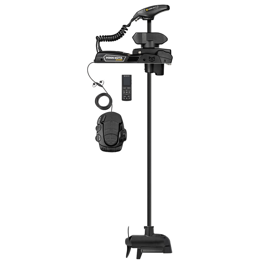 Image 1: Minn Kota Ulterra QUEST™ 90/115 Trolling Motor w/Wireless Remote - MEGA Down/Side Imaging - 24/36V - 90/115LBS - 72" *Remanufactured