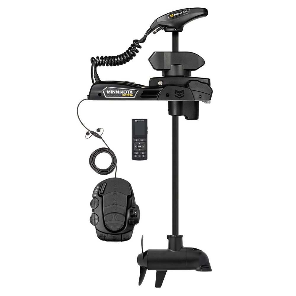 Image 1: Minn Kota Ulterra QUEST™ 90/115 Trolling Motor w/Wireless Remote - Dual Spectrum CHIRP - 24/36V - 90/115LBS - 45" *Remanufactured