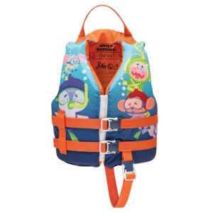 Image 1: Full Throttle Child Water Buddies Life Vest - Shark - 30-50lbs Type III
