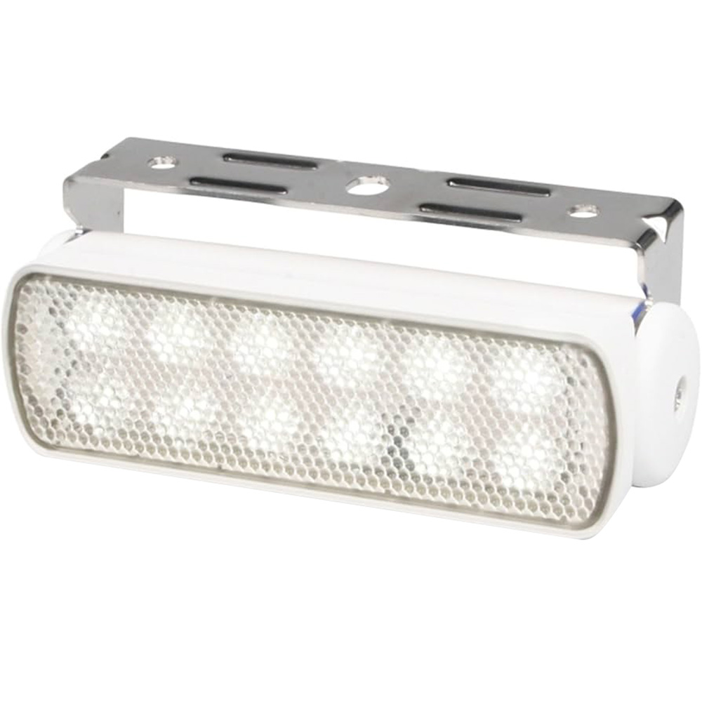 Image 1: Hella Marine LED Floodlight Spread - White Housing - 200 Lumens
