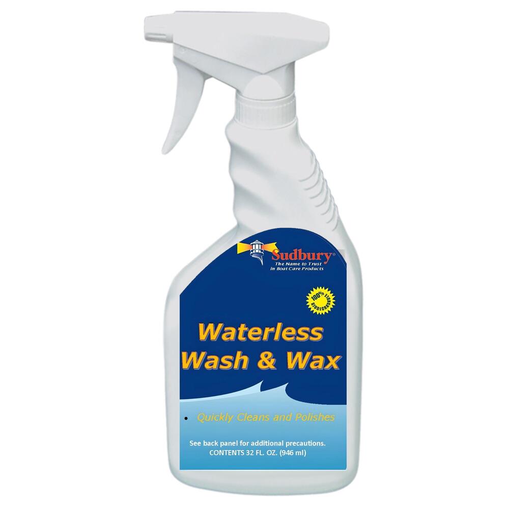 Image 1: Sudbury Waterless Wash & Wax - 32oz Spray Bottle
