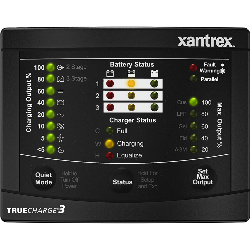 Image 1: Xantrex TRUEcharge3 Remote Panel