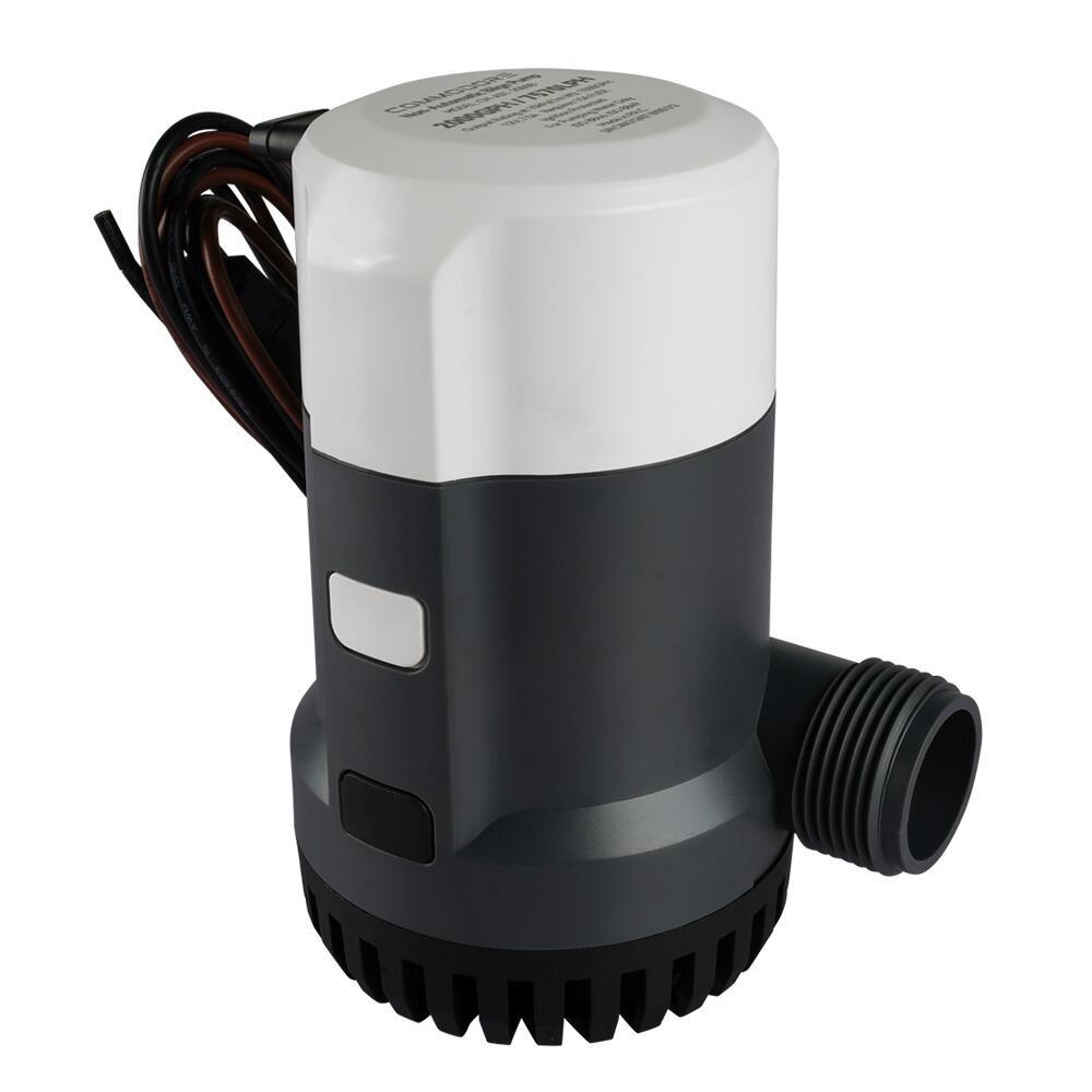Image 1: Commodore 2000 GPH Non-Automatic Bilge Pump - 12V