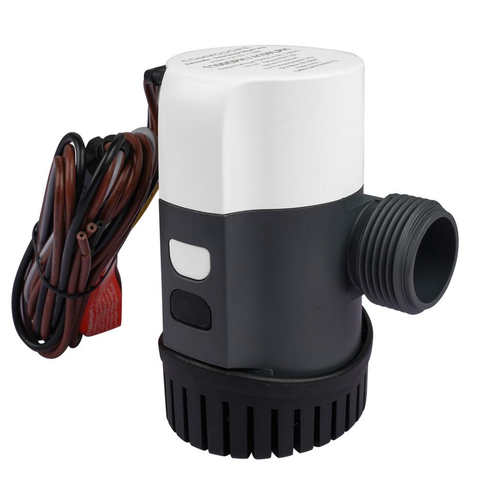 Image 1: Commodore 1100 GPH Automatic AMP Sensor Bilge Pump - 12V